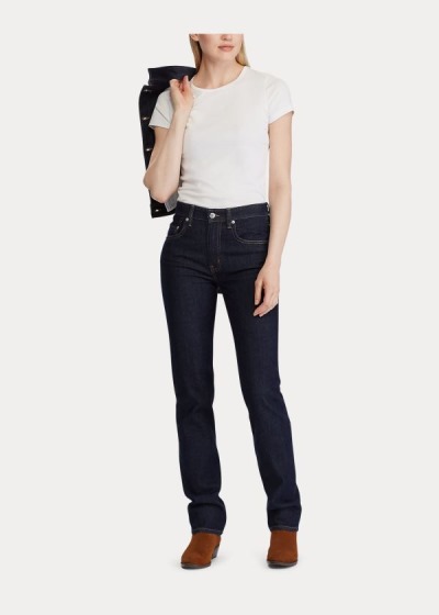 Women's Ralph Lauren Western Straight-Leg Jeans | 812476CUM